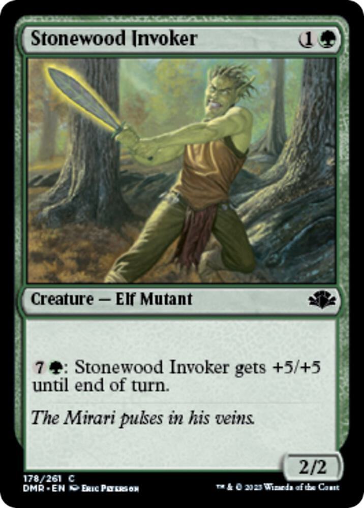 Stonewood Invoker (178) [Dominaria Remastered]