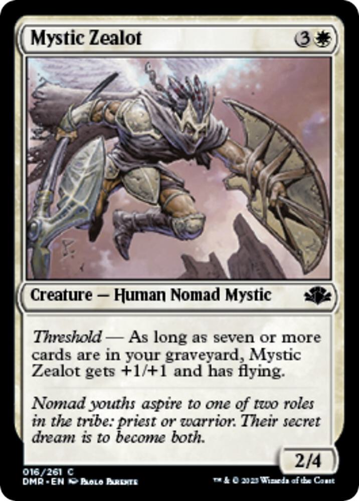 Mystic Zealot (16) [Dominaria Remastered]
