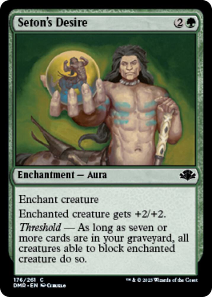 Seton's Desire (176) [Dominaria Remastered]