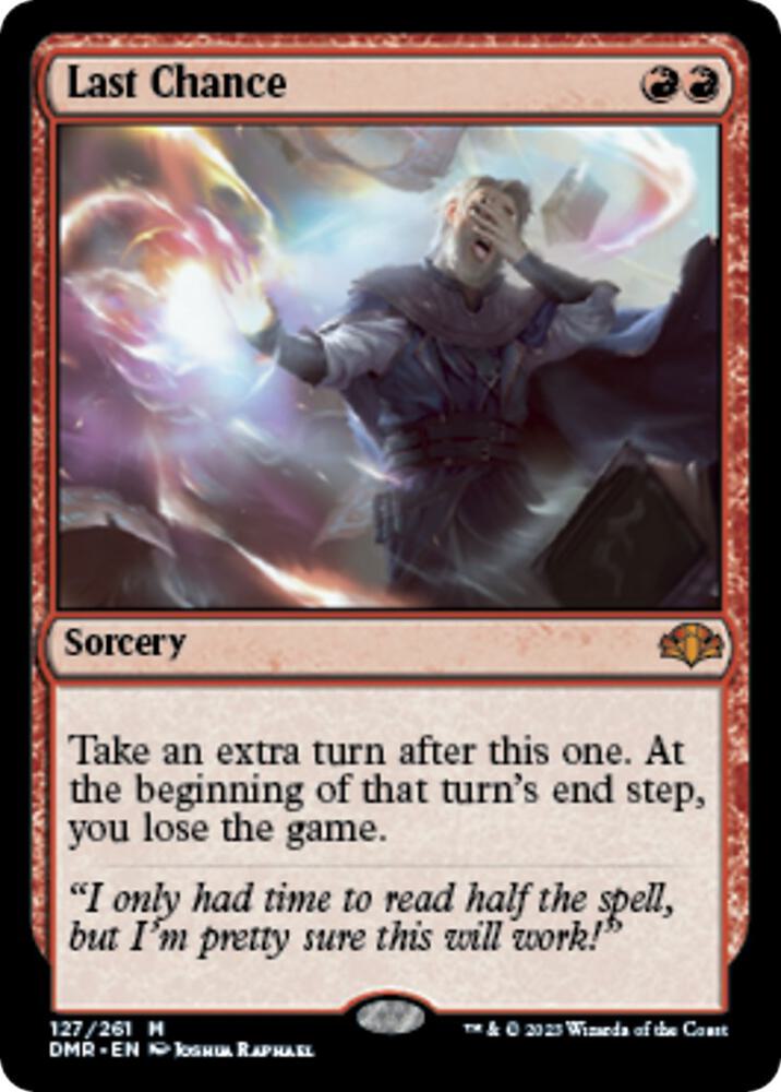 Last Chance (127) [Dominaria Remastered]