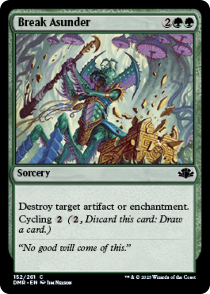 Break Asunder (152) [Dominaria Remastered]