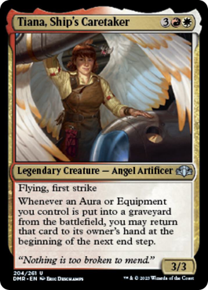 Tiana, Ship's Caretaker (204) [Dominaria Remastered]