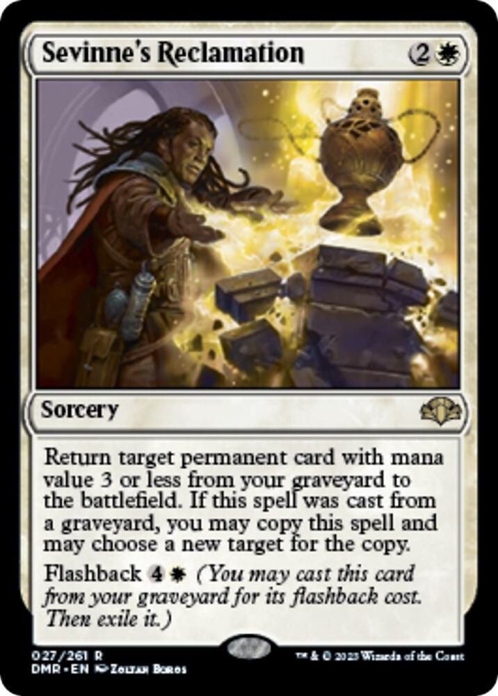 Sevinne's Reclamation (27) [Dominaria Remastered]