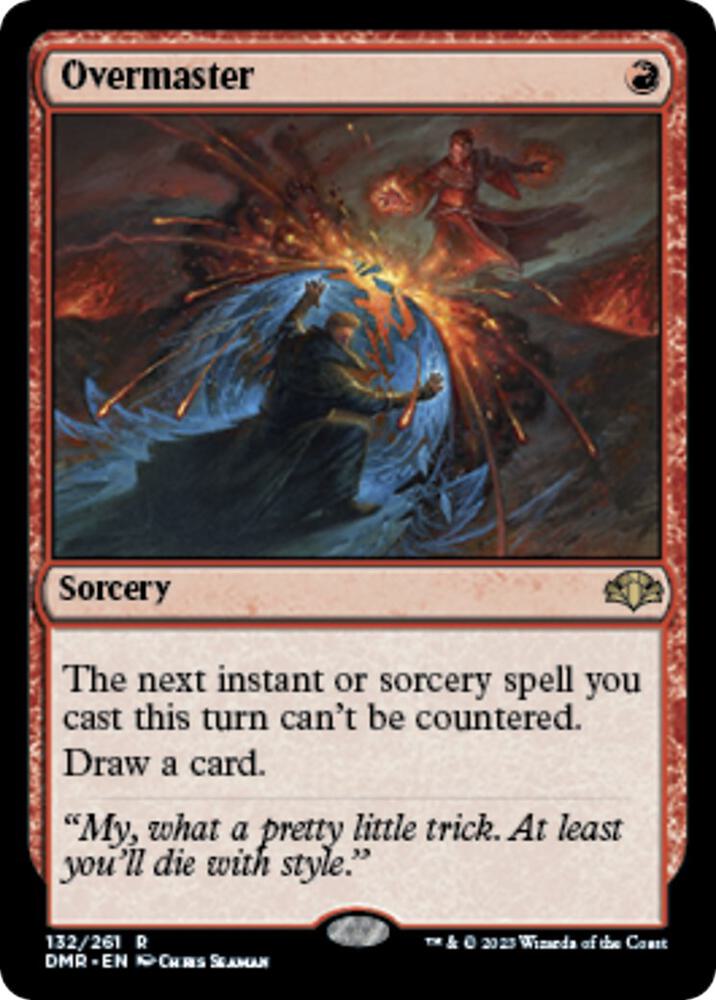 Overmaster (132) [Dominaria Remastered]