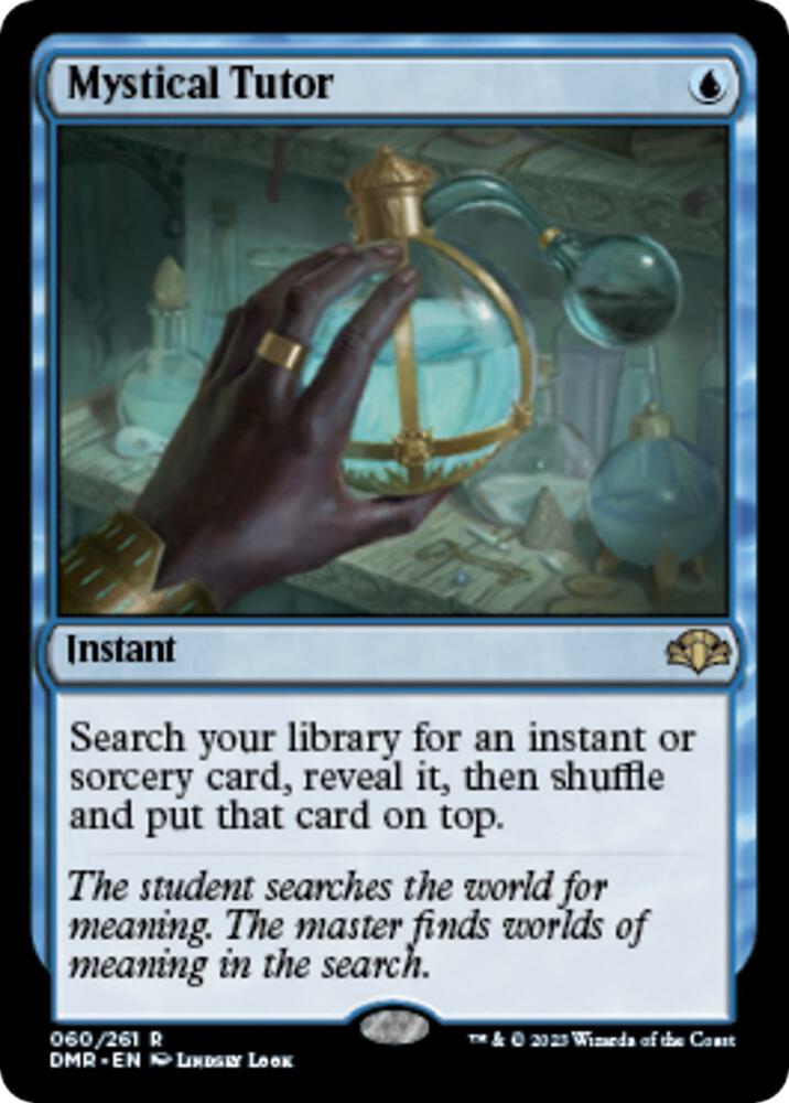 Mystical Tutor (60) [Dominaria Remastered]