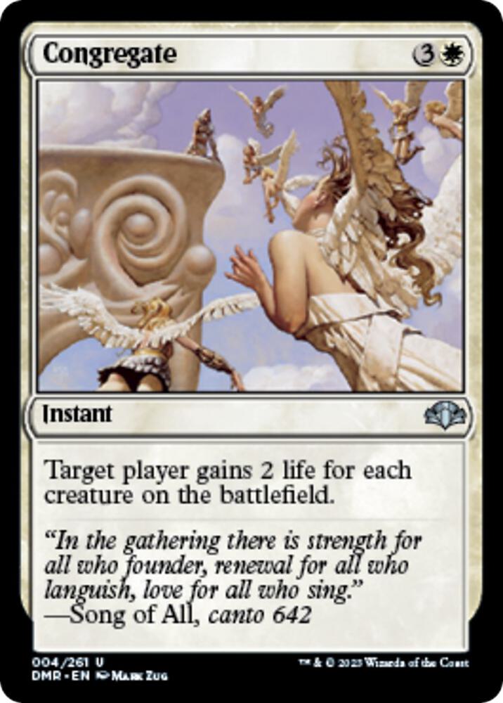 Congregate (4) [Dominaria Remastered]