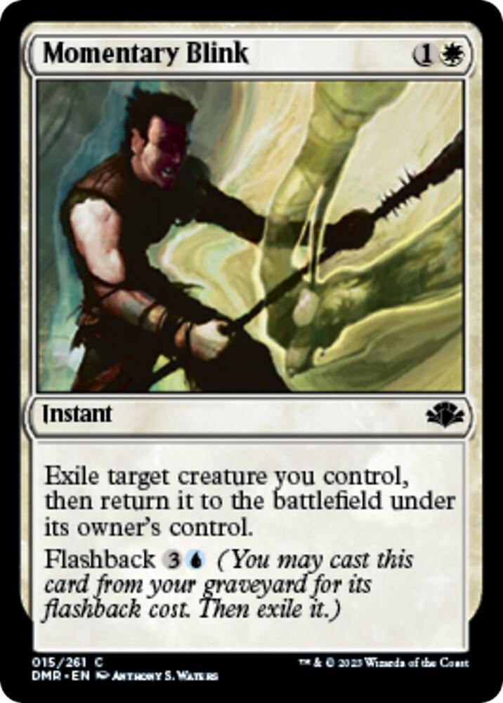 Momentary Blink (15) [Dominaria Remastered]