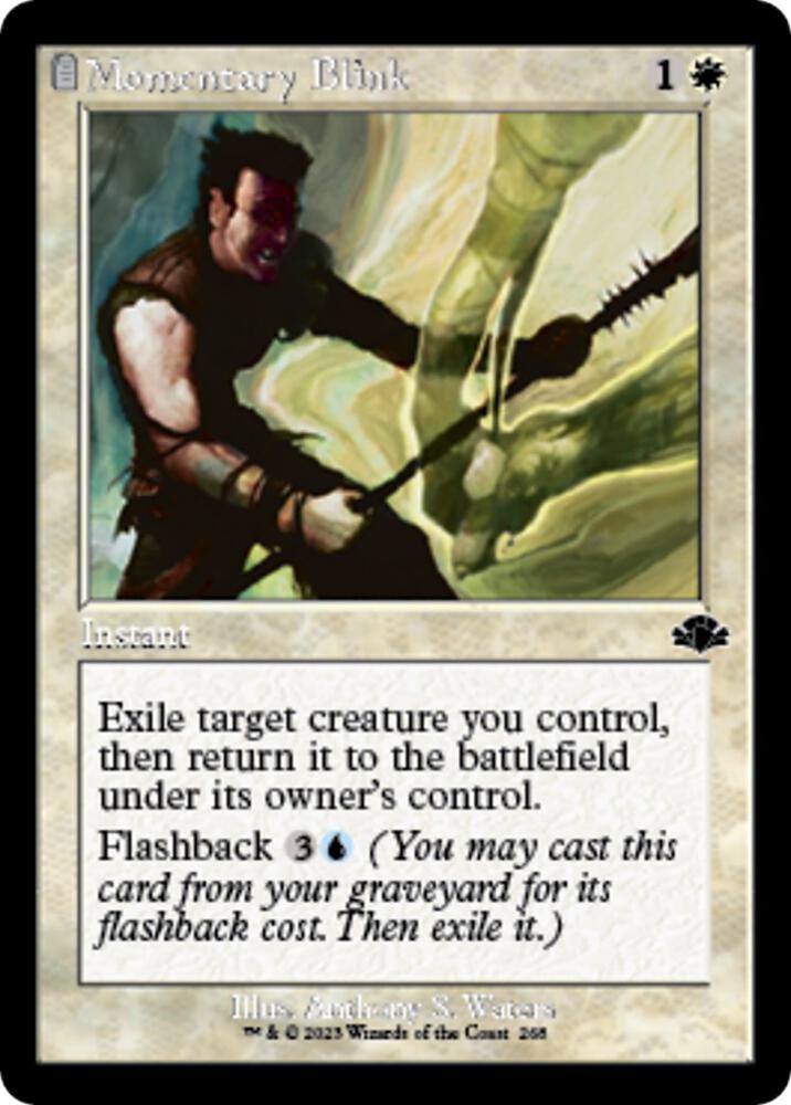 Momentary Blink (Retro Frame) (268) [Dominaria Remastered]