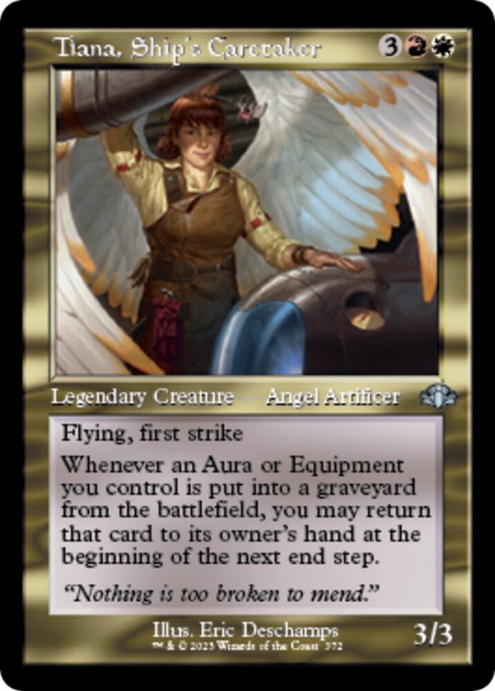 Tiana, Ship's Caretaker (Retro Frame) (372) [Dominaria Remastered]