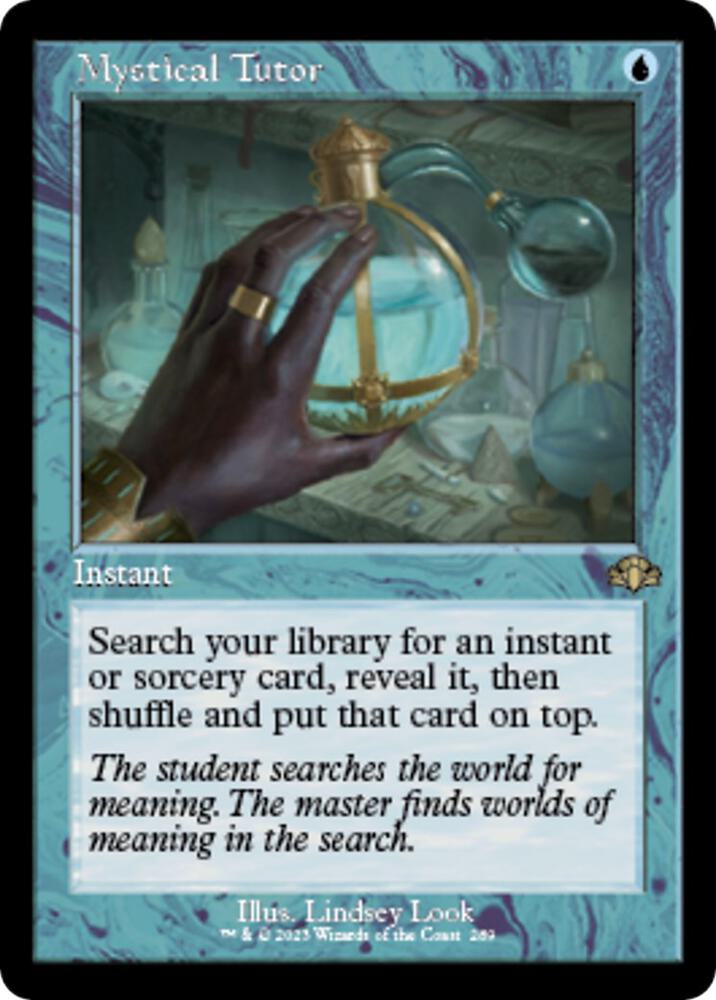 Mystical Tutor (Retro Frame) (289) [Dominaria Remastered]