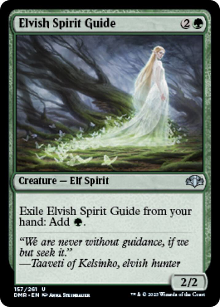 Elvish Spirit Guide (157) [Dominaria Remastered]