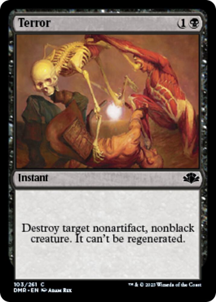 Terror (103) [Dominaria Remastered]