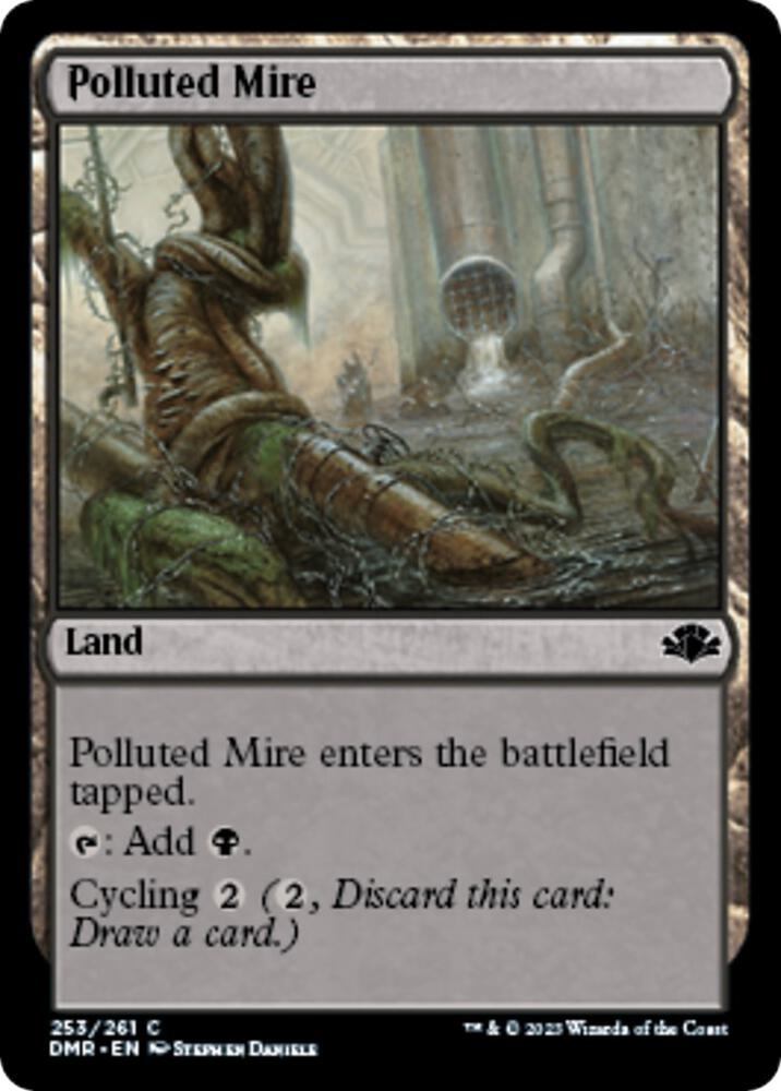 Polluted Mire (253) [Dominaria Remastered]