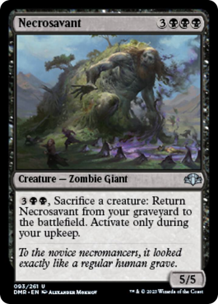 Necrosavant (93) [Dominaria Remastered]