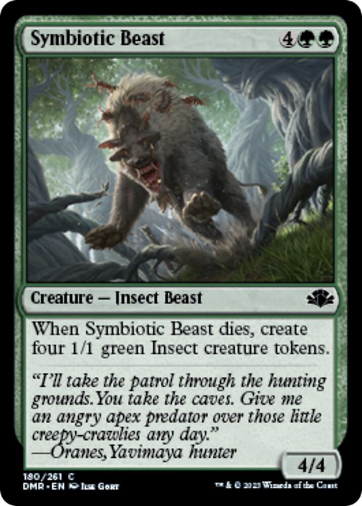 Symbiotic Beast (180) [Dominaria Remastered]