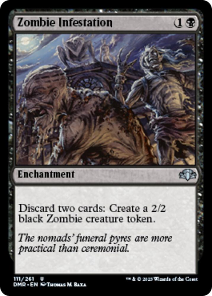 Zombie Infestation (111) [Dominaria Remastered]