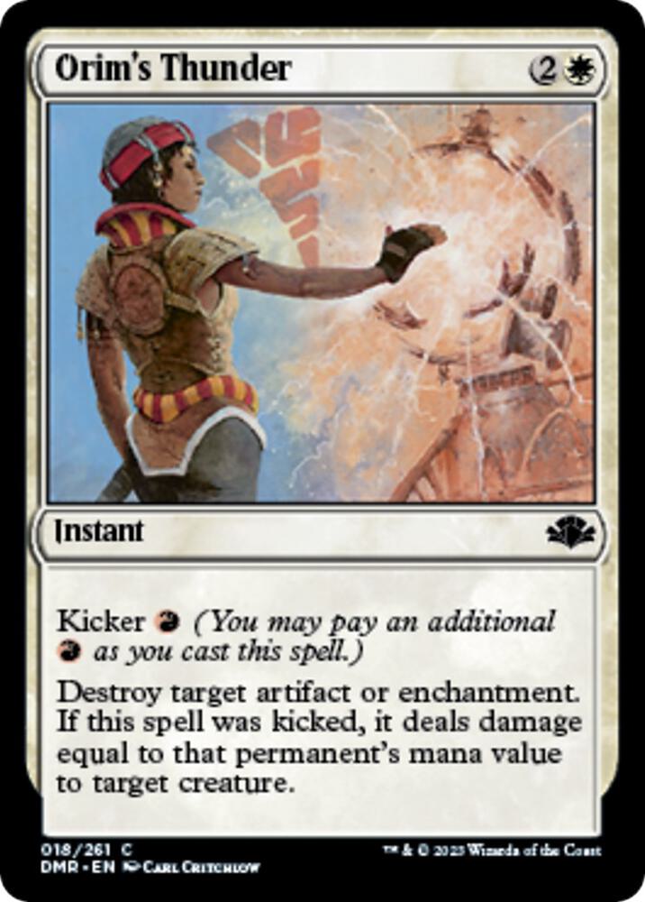 Orim's Thunder (18) [Dominaria Remastered]