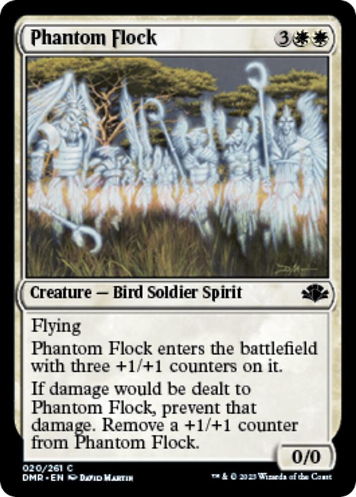 Phantom Flock (20) [Dominaria Remastered]