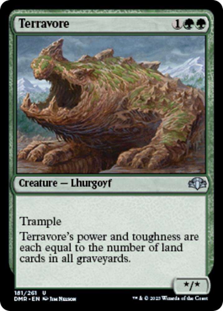 Terravore (181) [Dominaria Remastered]