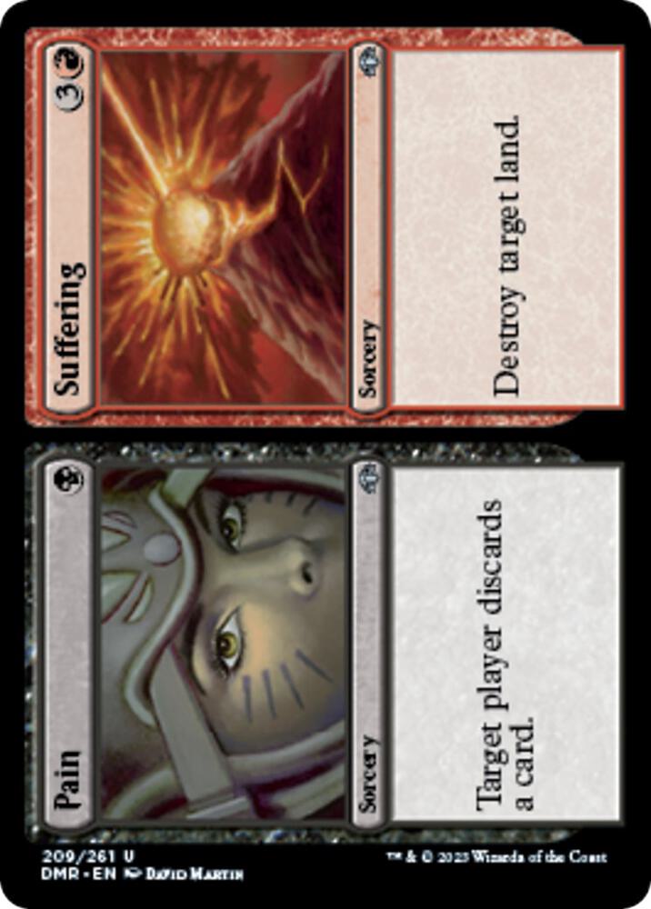 Pain // Suffering (209) [Dominaria Remastered]