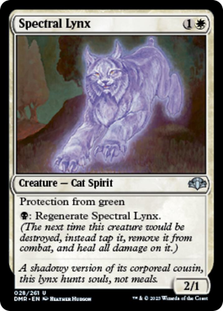 Spectral Lynx (28) [Dominaria Remastered]