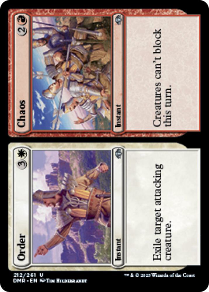 Order // Chaos (212) [Dominaria Remastered]