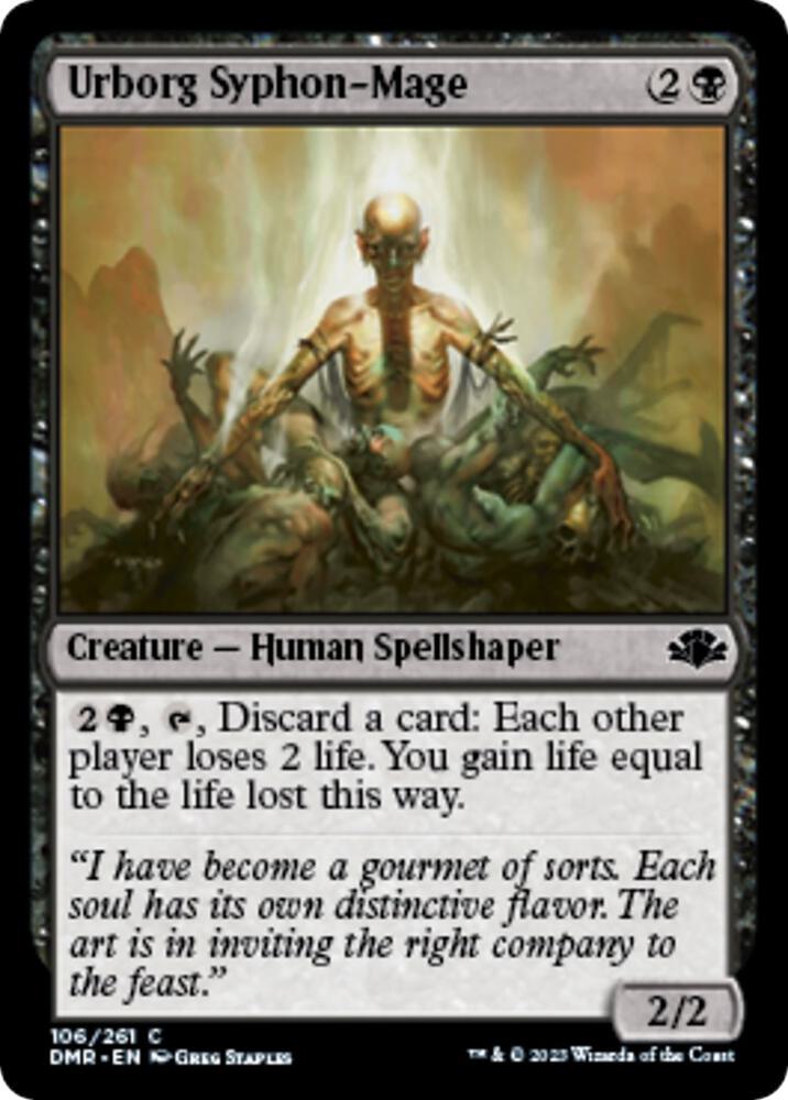 Urborg Syphon-Mage (106) [Dominaria Remastered]
