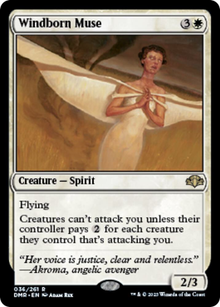 Windborn Muse (36) [Dominaria Remastered]