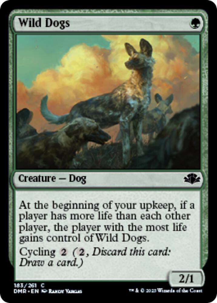 Wild Dogs (183) [Dominaria Remastered]