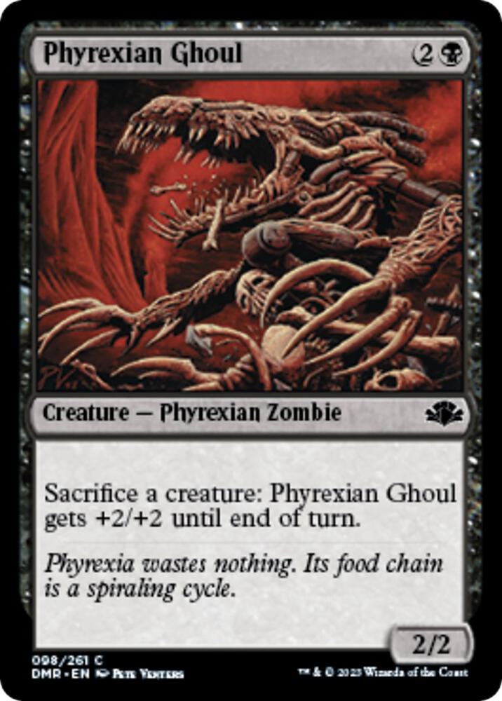 Phyrexian Ghoul (98) [Dominaria Remastered]