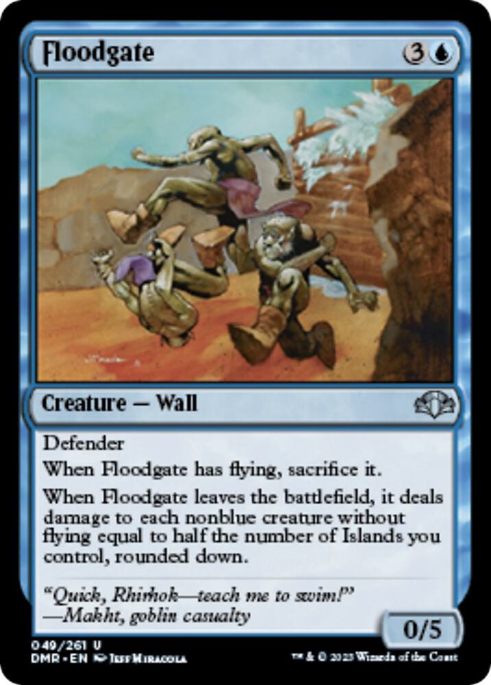 Floodgate (49) [Dominaria Remastered]