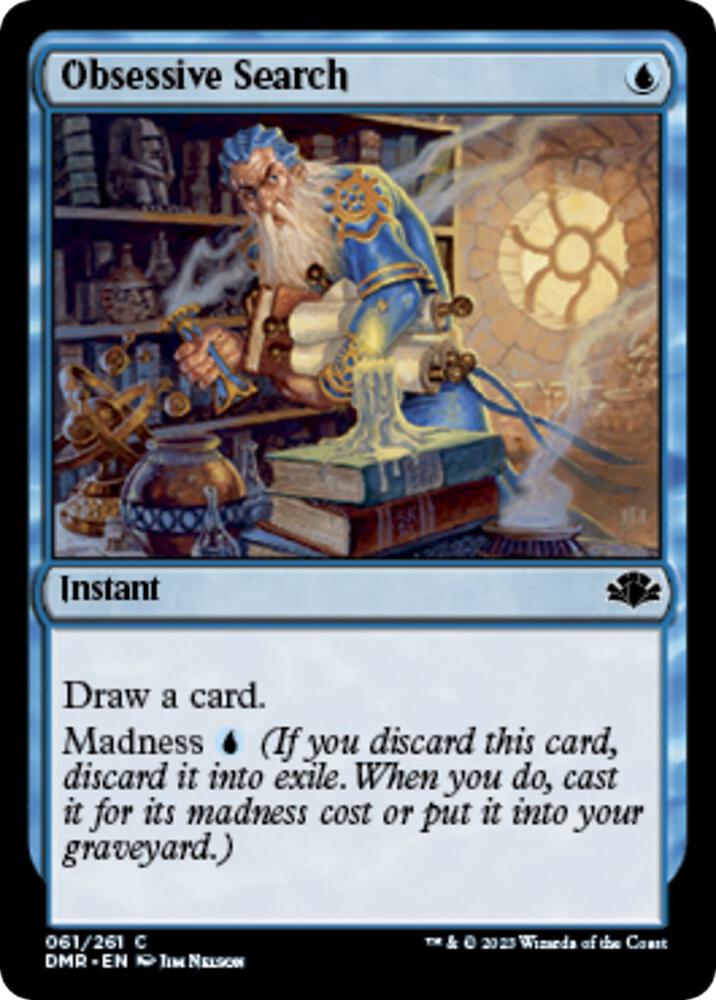 Obsessive Search (61) [Dominaria Remastered]