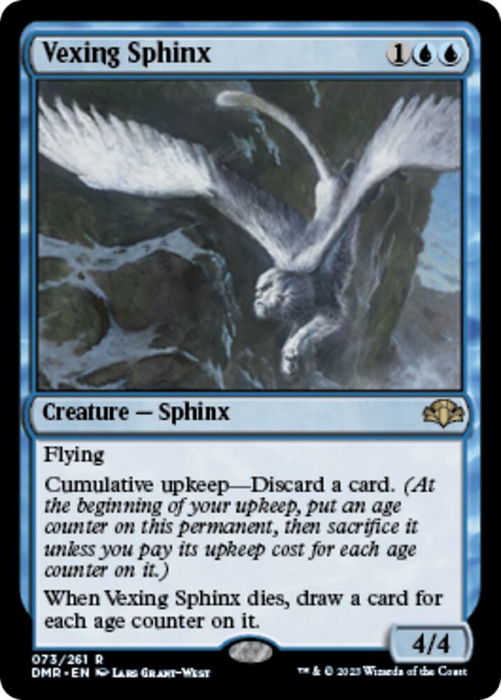 Vexing Sphinx (73) [Dominaria Remastered]