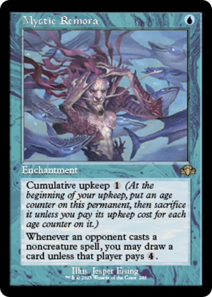 Mystic Remora (Retro Frame) (288) [Dominaria Remastered]