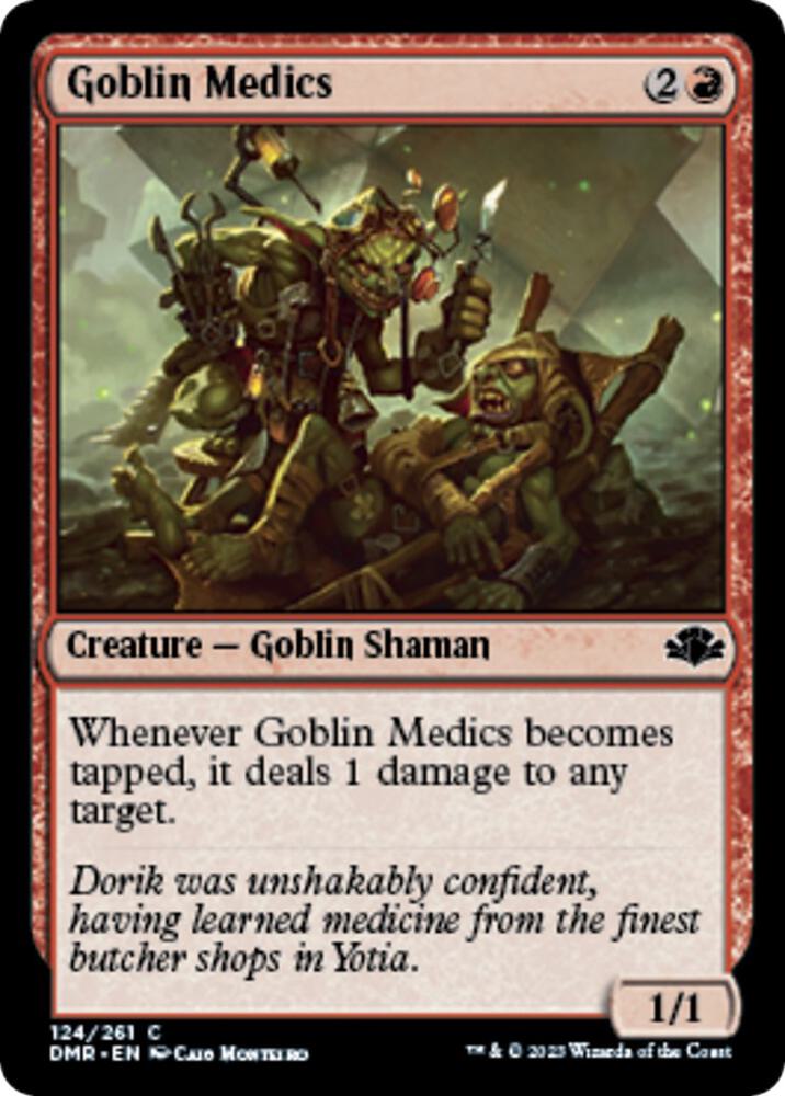 Goblin Medics (124) [Dominaria Remastered]