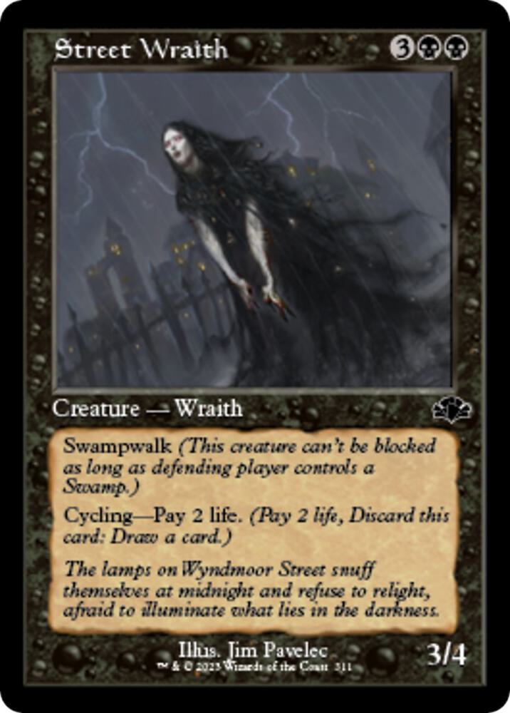Street Wraith (Retro Frame) (311) [Dominaria Remastered]