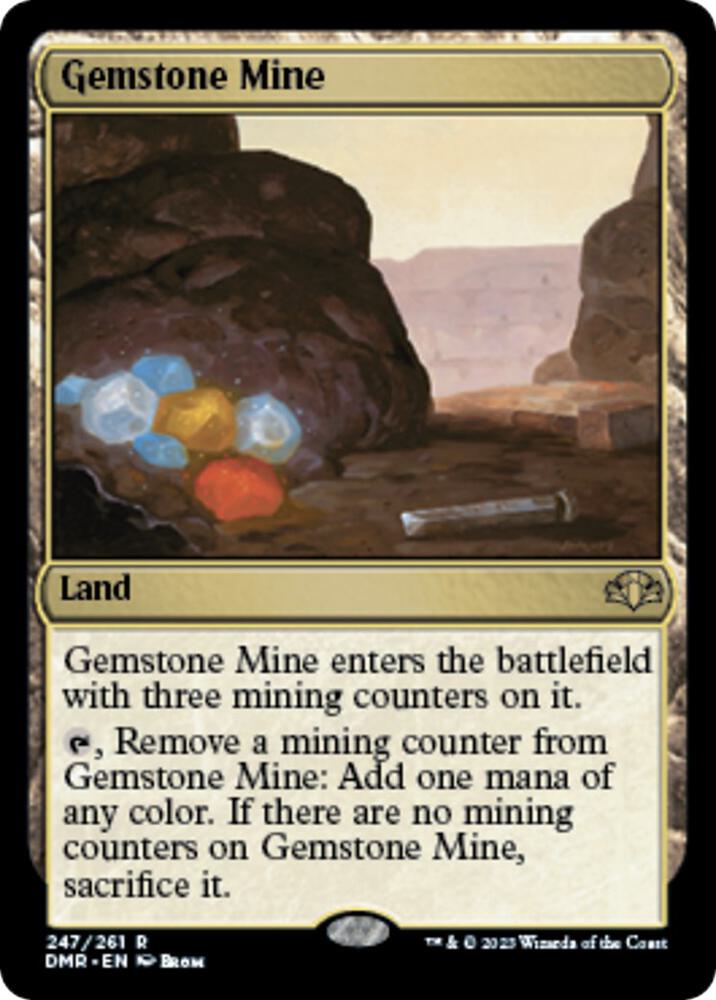 Gemstone Mine (247) [Dominaria Remastered]