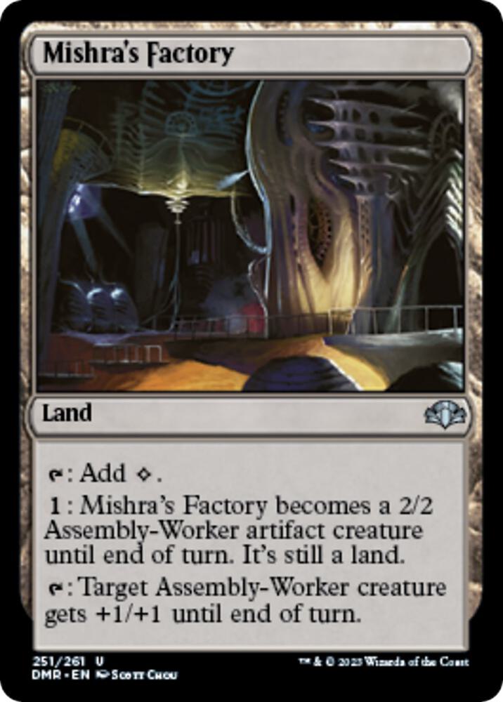 Mishra's Factory (251) [Dominaria Remastered]