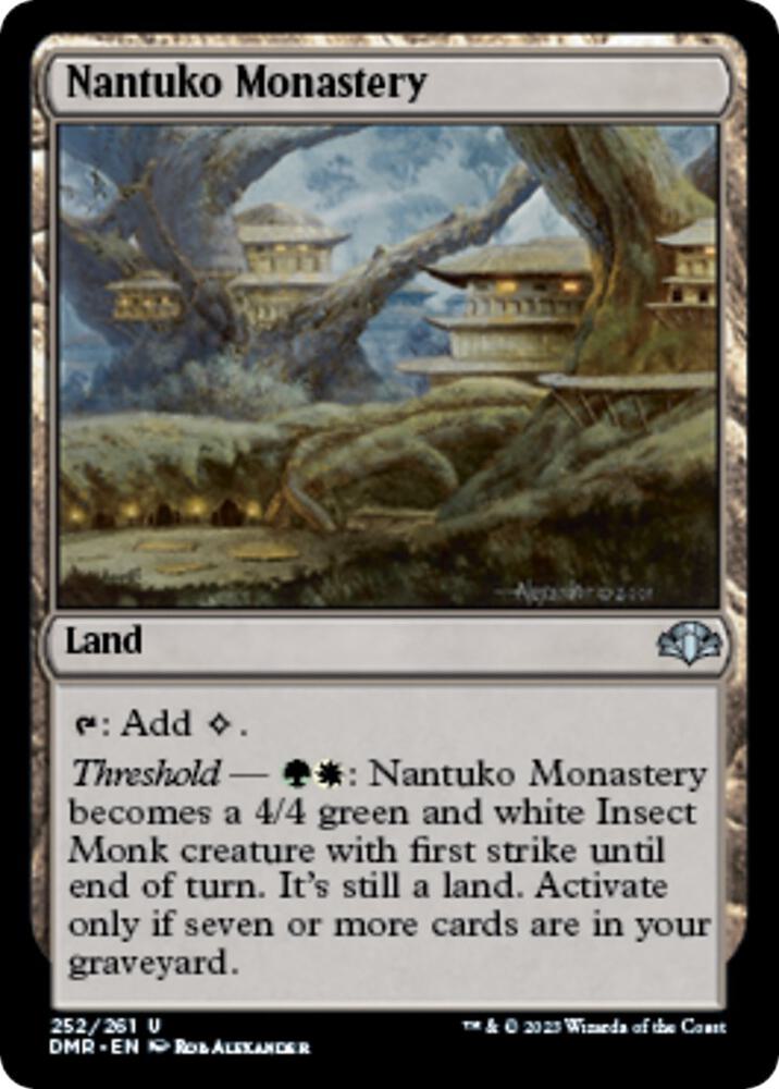 Nantuko Monastery (252) [Dominaria Remastered]