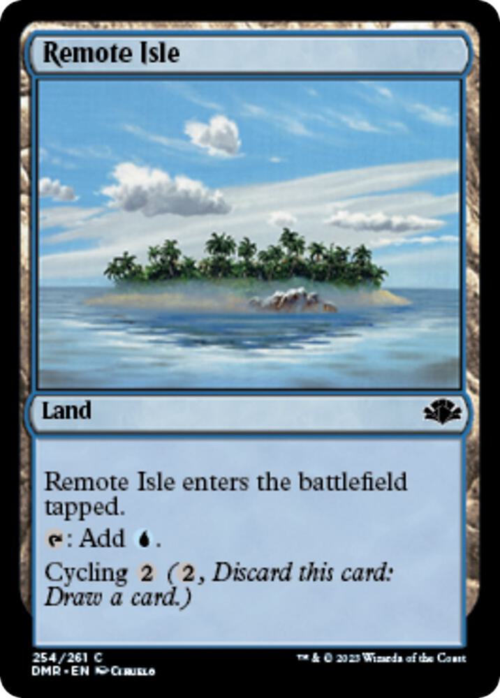 Remote Isle (254) [Dominaria Remastered]