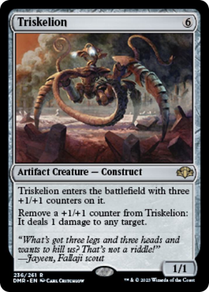 Triskelion (236) [Dominaria Remastered]