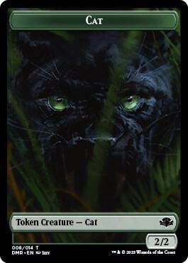Cat Token (008) [Dominaria Remastered]