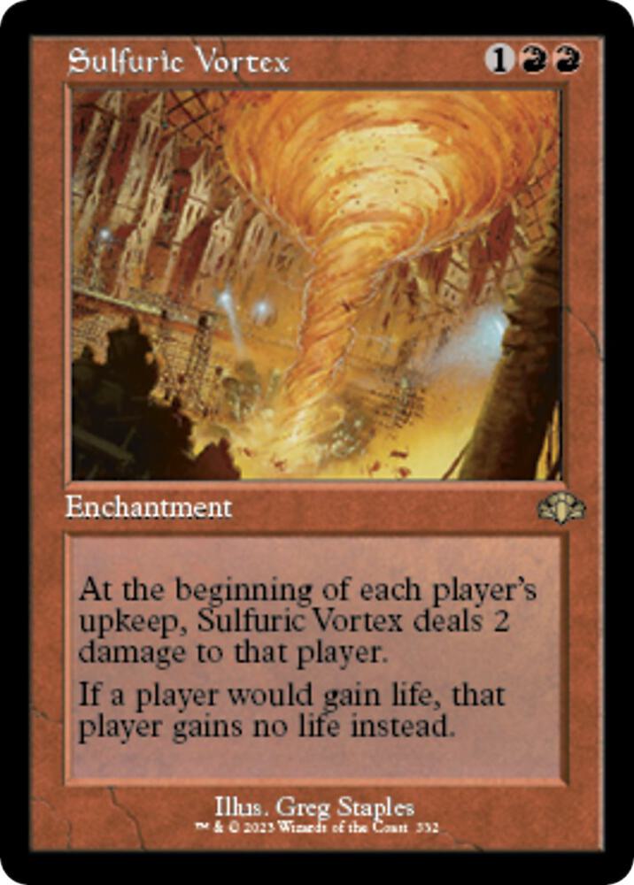 Sulfuric Vortex (Retro Frame) (332) [Dominaria Remastered]