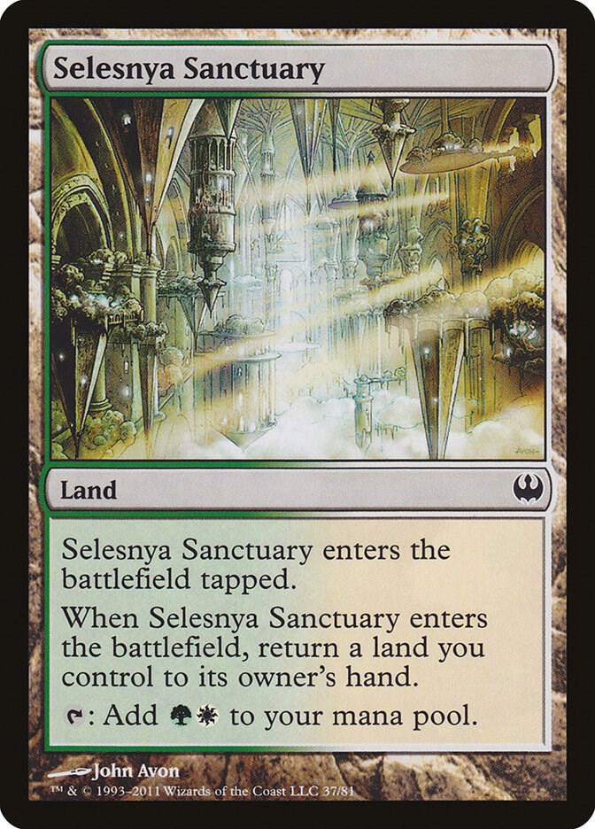 Selesnya Sanctuary (37) [Duel Decks: Knights vs. Dragons]