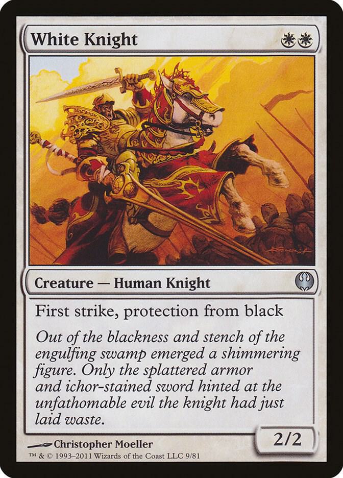White Knight (9) [Duel Decks: Knights vs. Dragons]