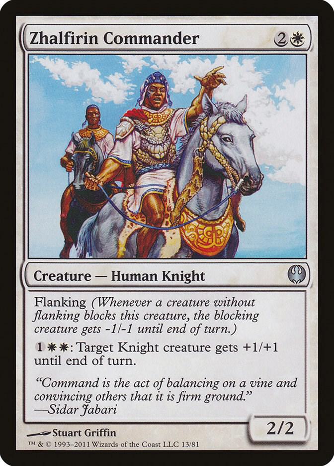 Zhalfirin Commander (13) [Duel Decks: Knights vs. Dragons]