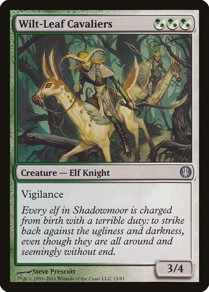 Wilt-Leaf Cavaliers (15) [Duel Decks: Knights vs. Dragons]
