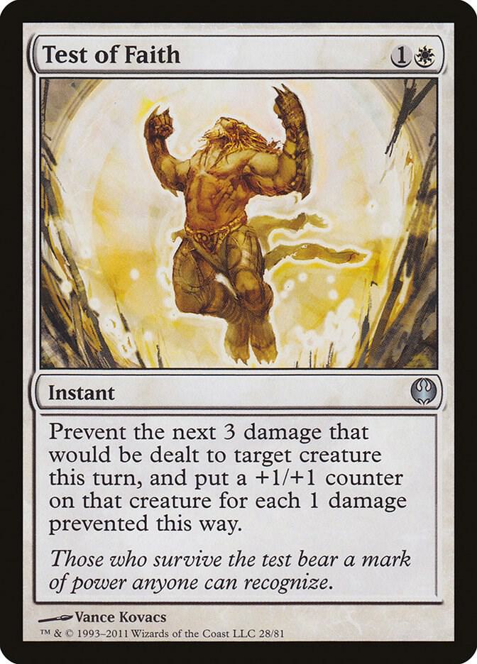 Test of Faith (28) [Duel Decks: Knights vs. Dragons]
