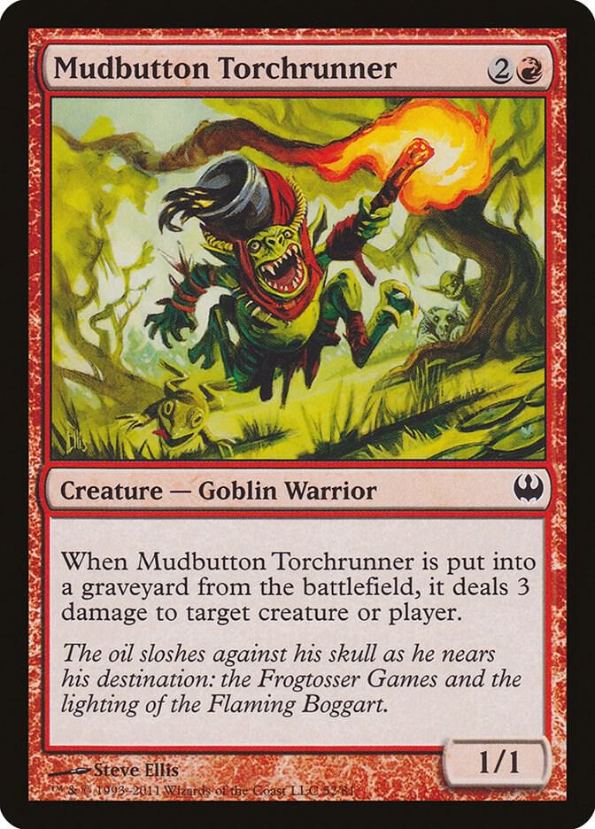 Mudbutton Torchrunner (52) [Duel Decks: Knights vs. Dragons]