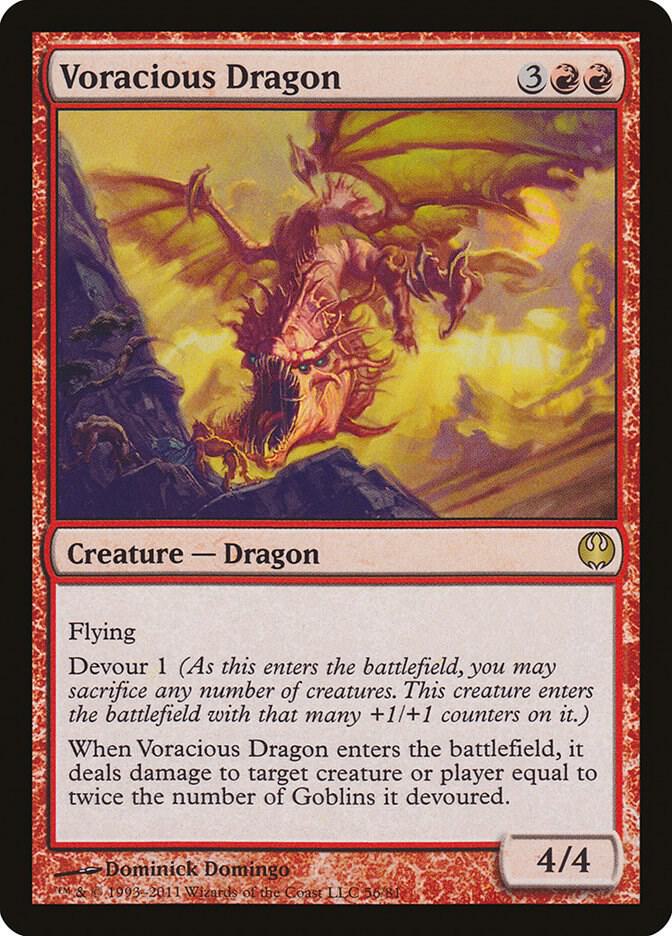 Voracious Dragon (56) [Duel Decks: Knights vs. Dragons]